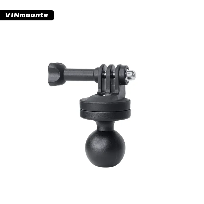 

1inch Ball Head Action Camera Mount Base Adapter for Gopro Hero 360 insta Universal VIN-B-021for Ram Mounts