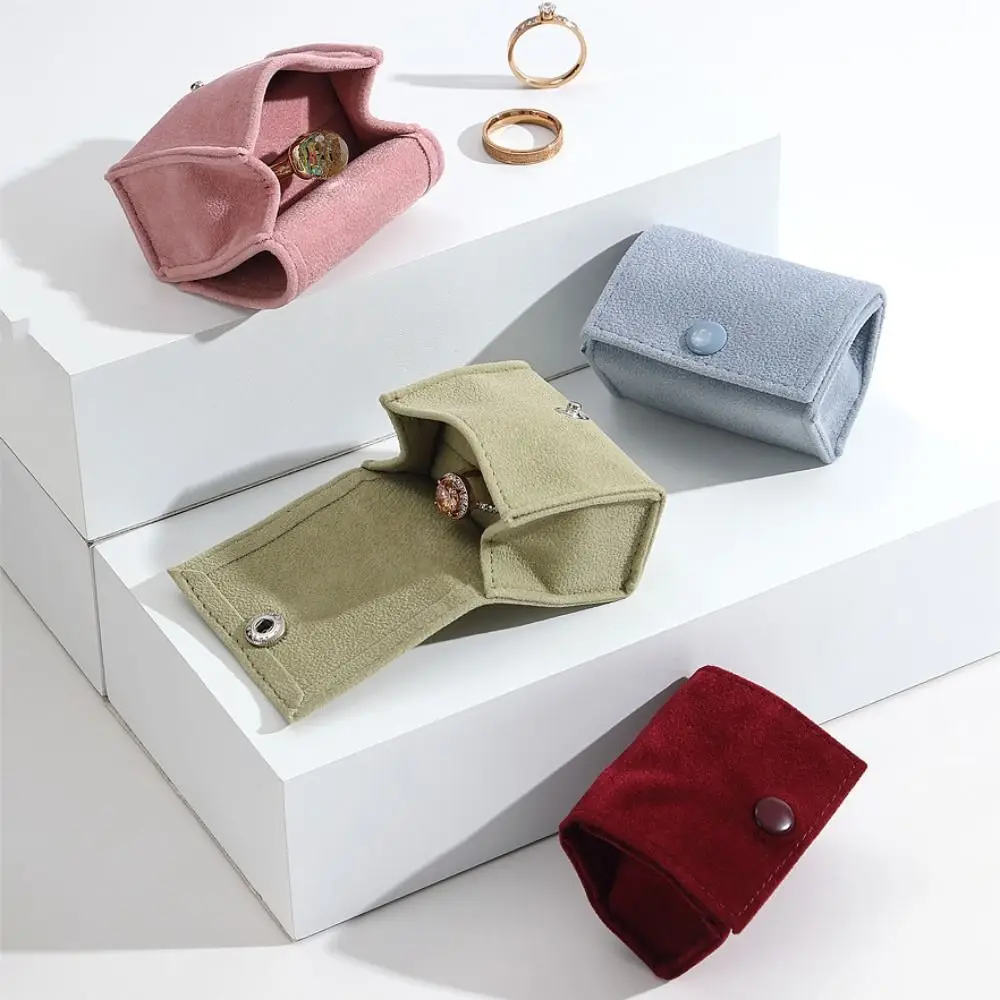 

Exquisite Velvet Rng Jewelry Box Multi-purpose Portable Jewelry Case Ornament Multi-functional Jewelry Organizer Gifts