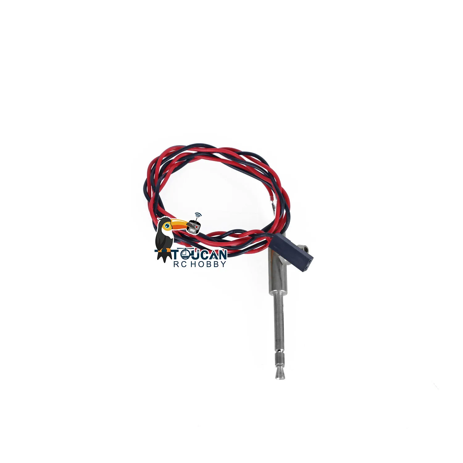 

In Stock Spare Metal Machine Gun W/ LED Parts For HENG LONG 1/16 RC Tank Toucan Controlled Toys Model TH19538-SMT9