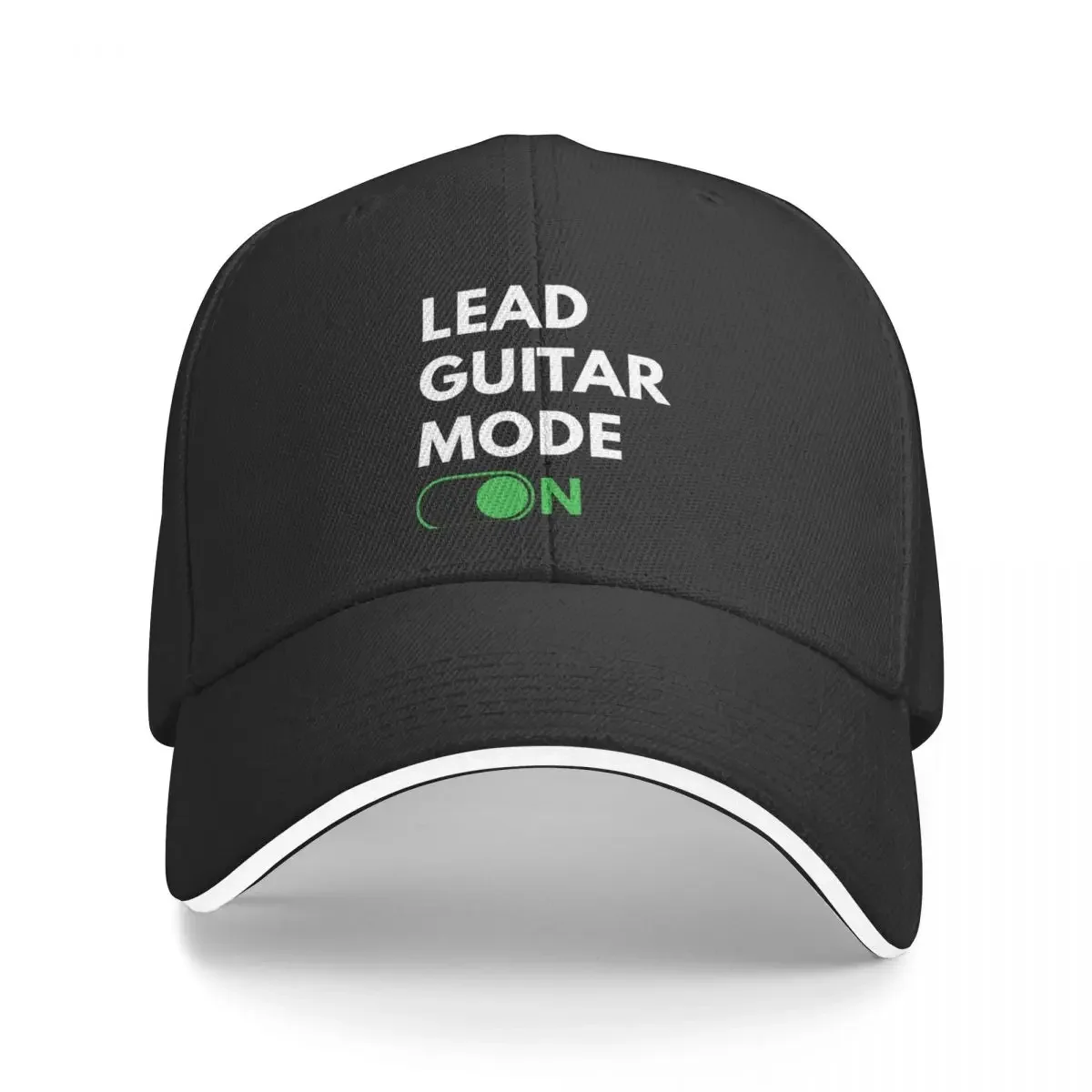 Lead Guitar Mode On Dark Theme Baseball Cap Fishing cap Hat Man Luxury Luxury Man Hat Hip Hop Men Women's