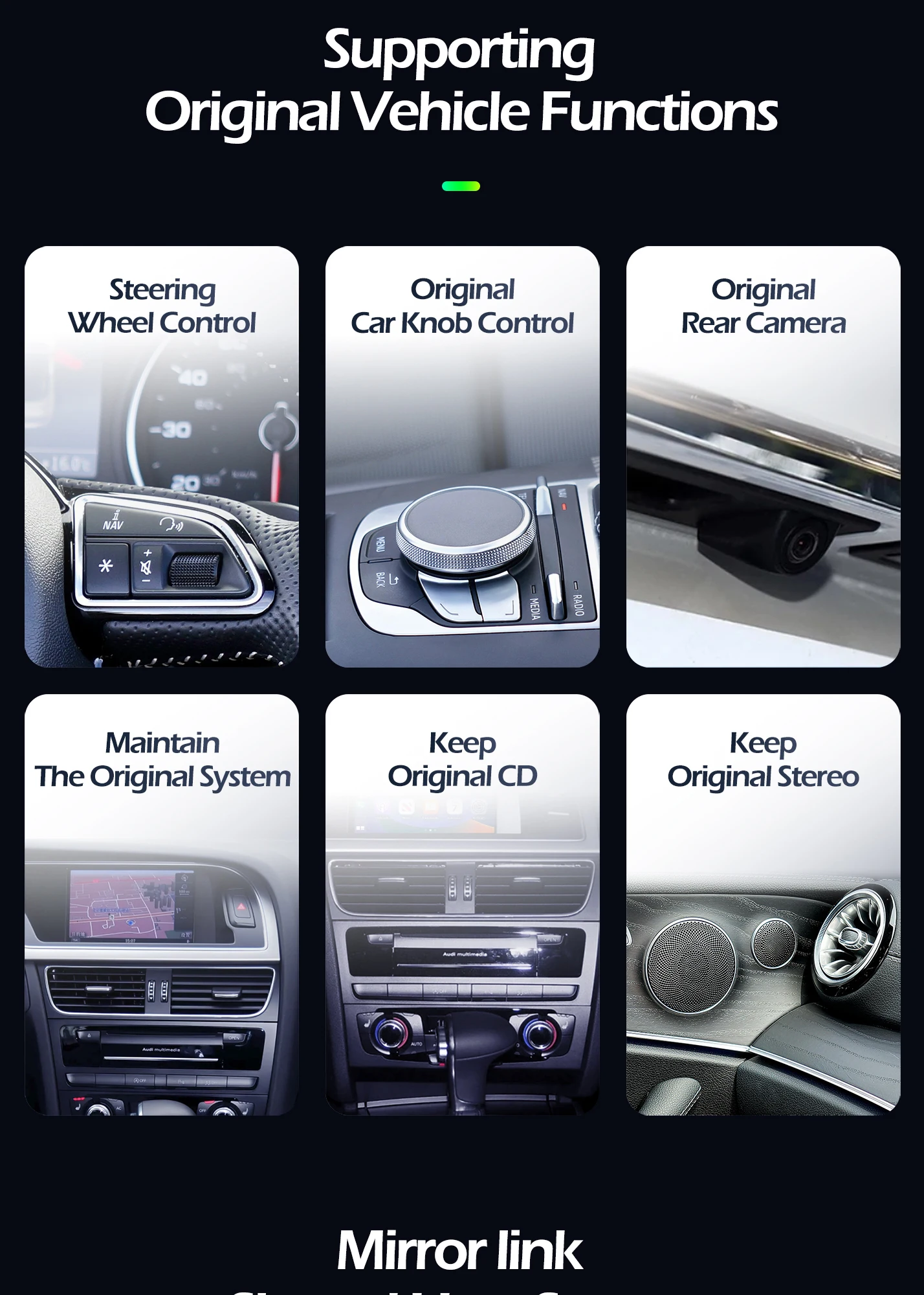 Android 15 Auto-Multimedia-Player Für Audi A6 C7 A7 2012 ~ 2018 Touchscreen Carplay Musik Stereo GPS Navigation 8 + 128 GB Auto Radio – Detail 10