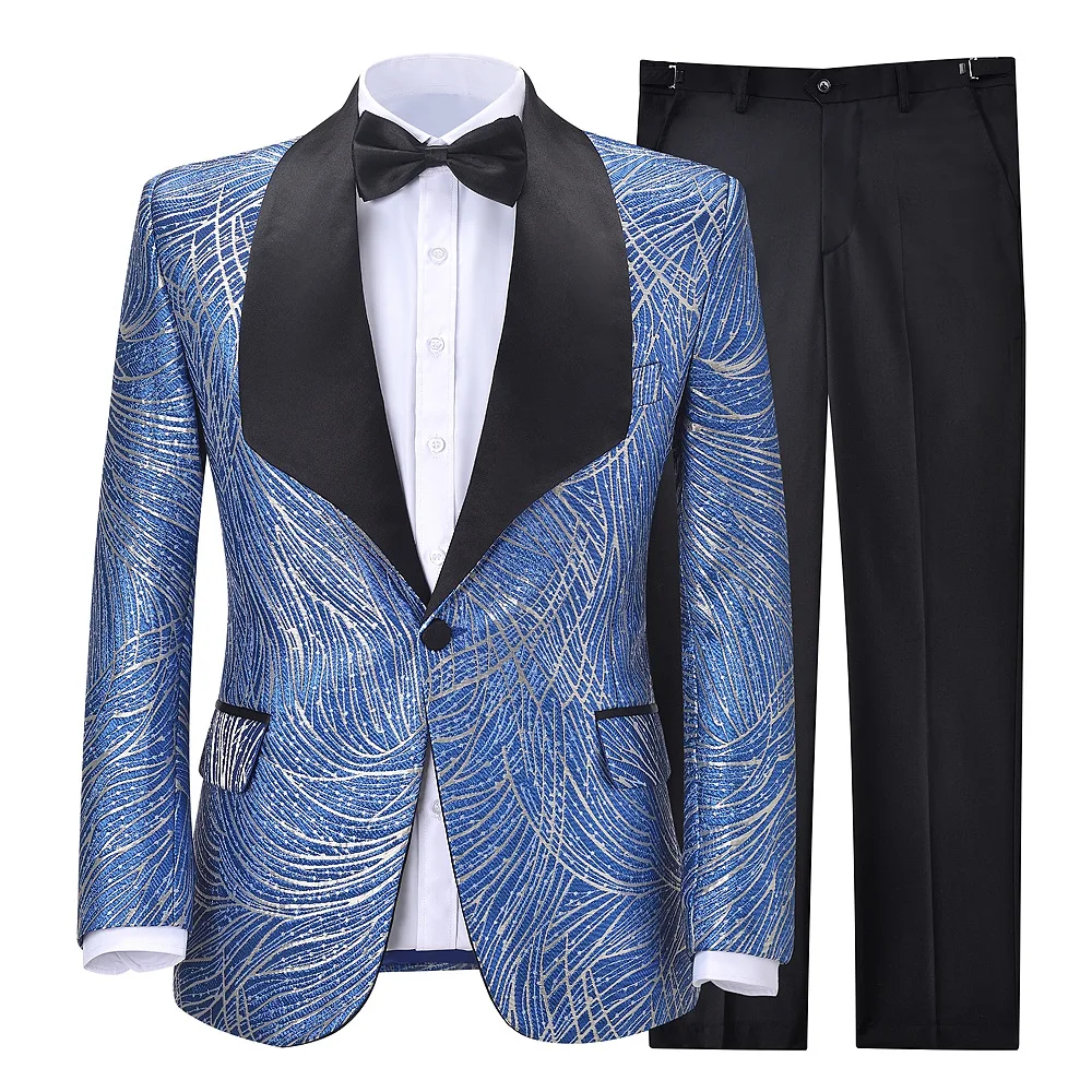 Costume de mariage 3 pièces pour Homme, Costume de marié, Tuxedos de marié, Costume de bal d'affaires, veste Blazer Slim Fit