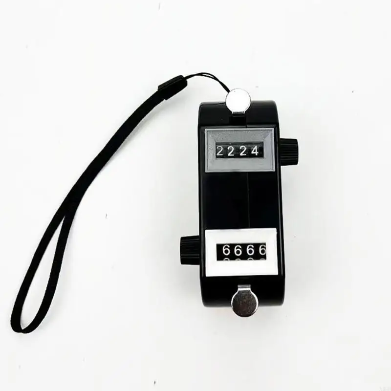 N58B 4 Digit Golf Strokes Counter poręczną strzelcem Lanyard Sport Tablica przenośna