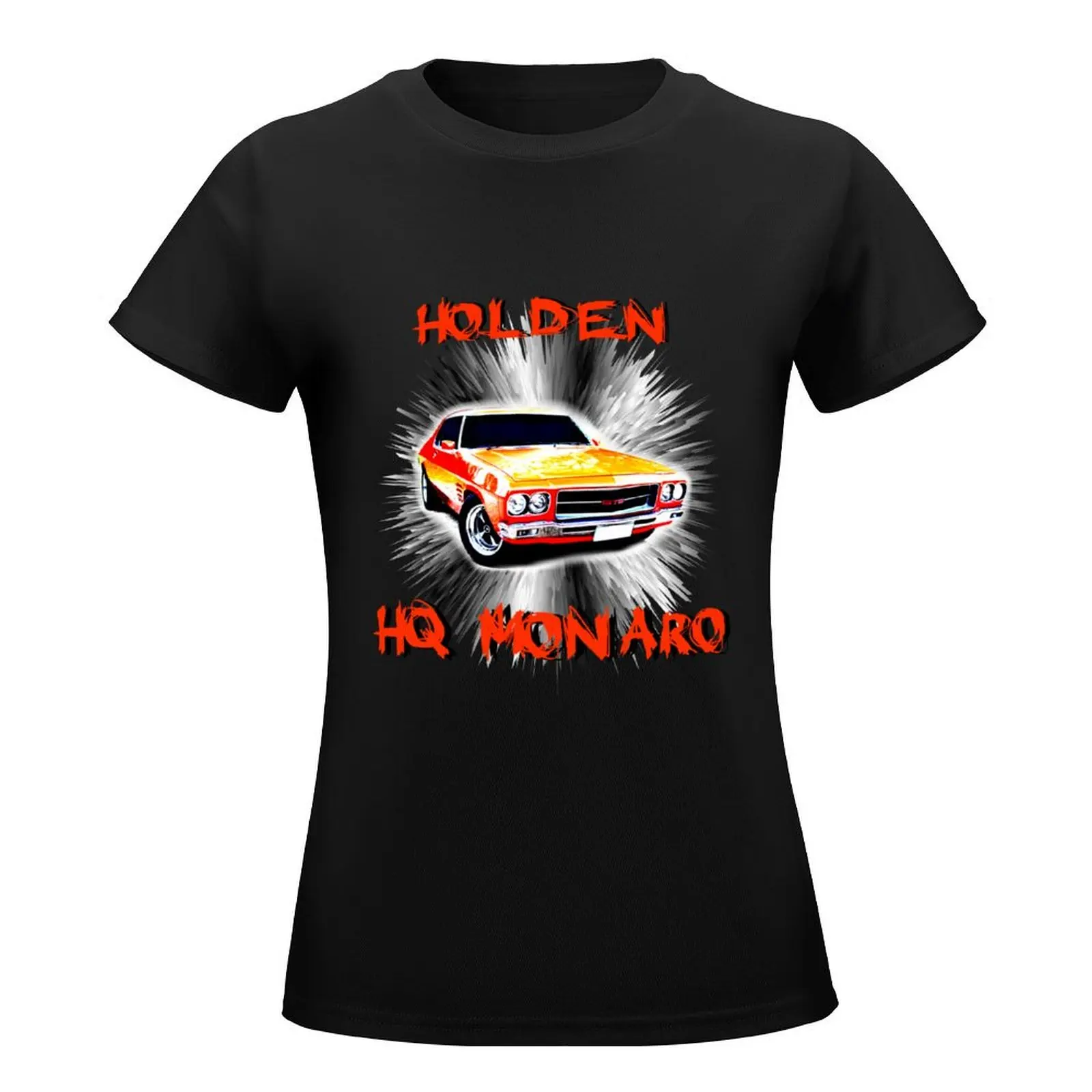 holden hq monaro gts T-Shirt blacks female anime funnys Women tops