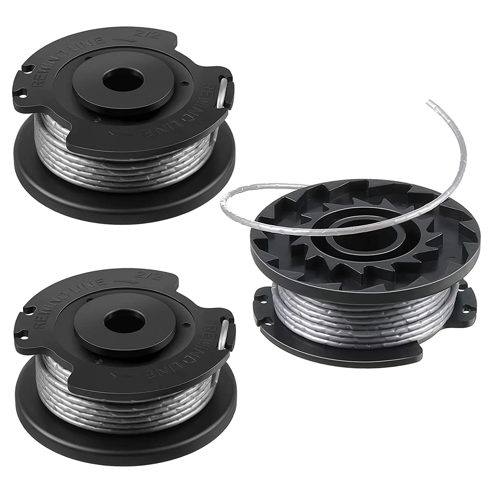 3er Pack für Bosch Spool Coil Easygrass cut 18V für Easygrass cut 23 f016800569 für Rasenmäher Ersatz Gartengeräte-Kits