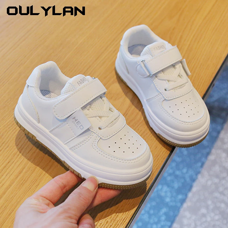 Sneakers Kinderen Sportschoen Jongen Meisje Casual Board Schoenen Baby Zachte Bodem Peuter Schoenen Kids Kleine Witte Peuter Sneakers