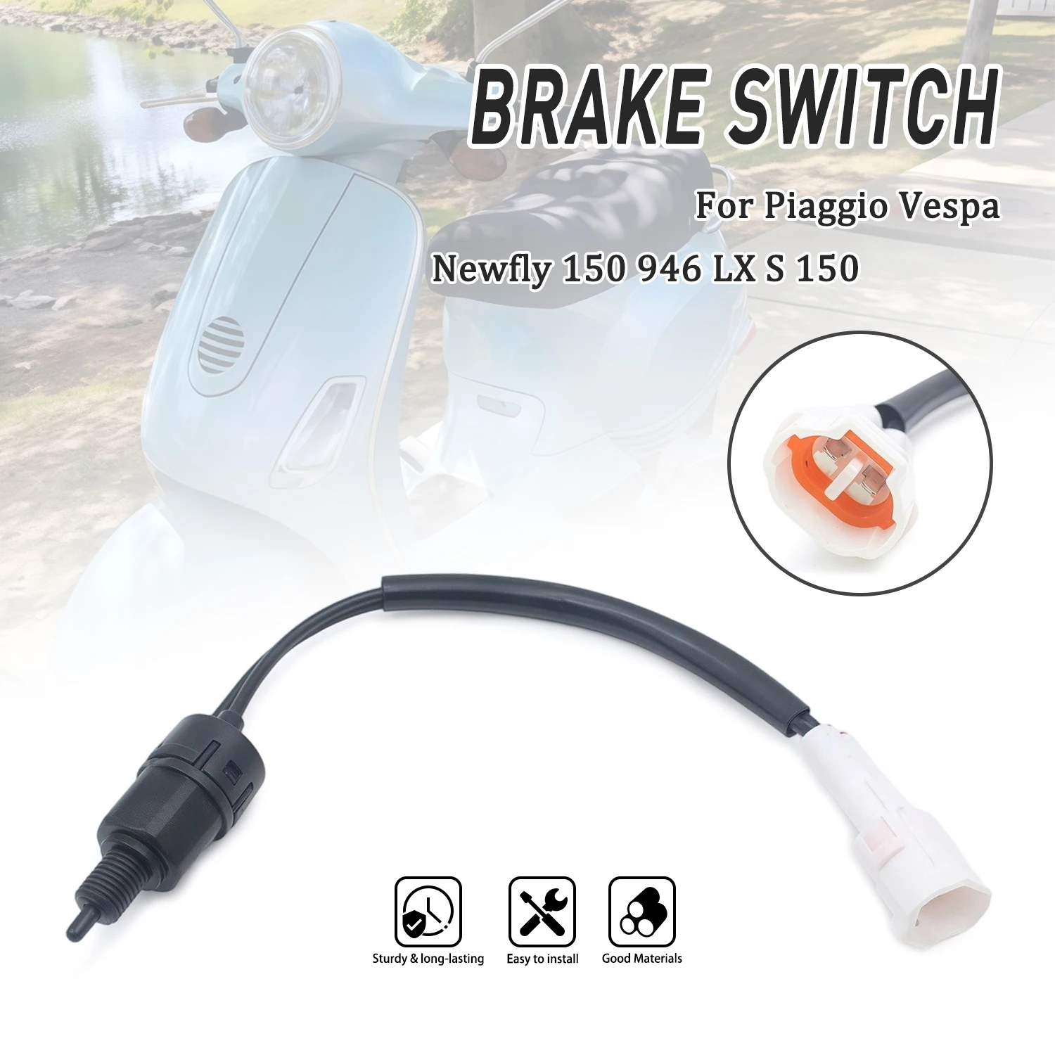 

For Vespa newfly LX S 150 946 150 Motorcycle Part Brake Switch