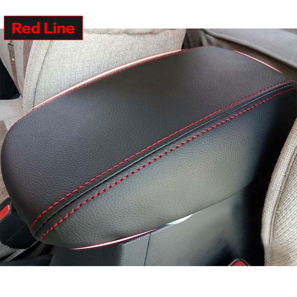 1PCS Car Armrests Box Cover Decorative Interior Decoration Trim Auto Accessories For Hyundai Creta Ix25 2015 2016 2017 2018 2019