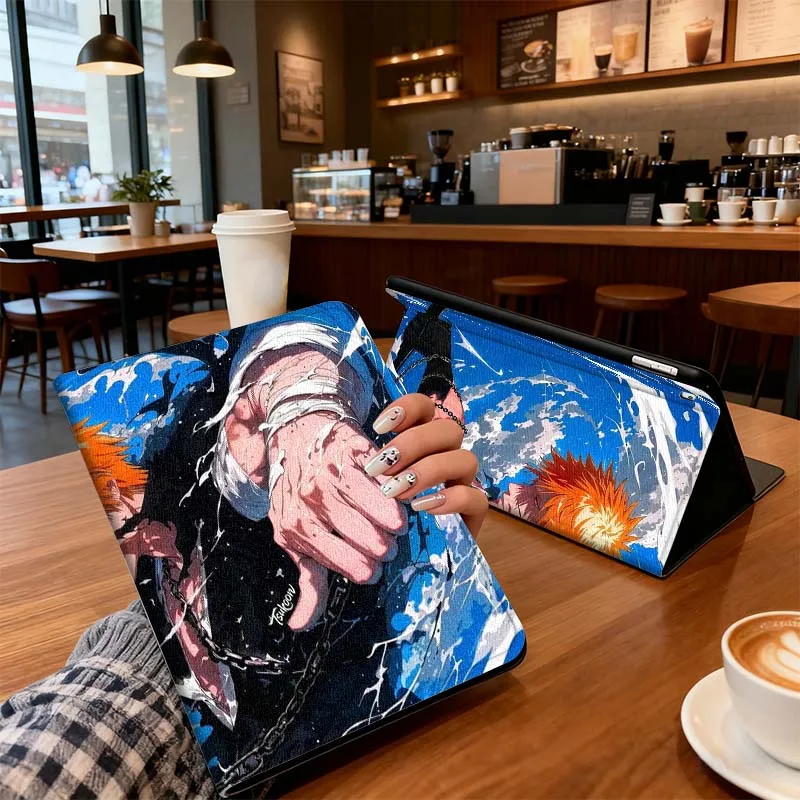 

B-Bleachs Anime Art For Xiaomi Redmi Mi Pad 4 5 6 6s 7 8 SE Pro 2 11 Plus Max 12.4 11 11.2 12.5 8.7 inch Tablet Case