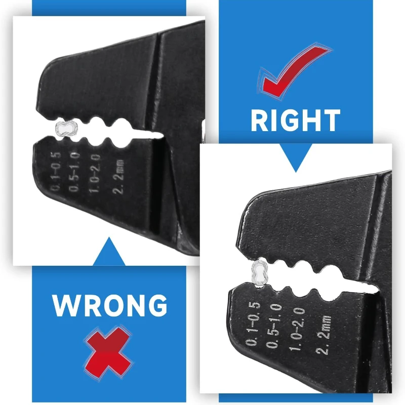 เชือกลวด CRIMPING ตกปลา Swaging TOOL,สาย CRIMPS สูงสุด 2.2 มม.,ท่ออลูมิเนียม Double Barrel Ferrule LOOP Sleeve 150 PCS