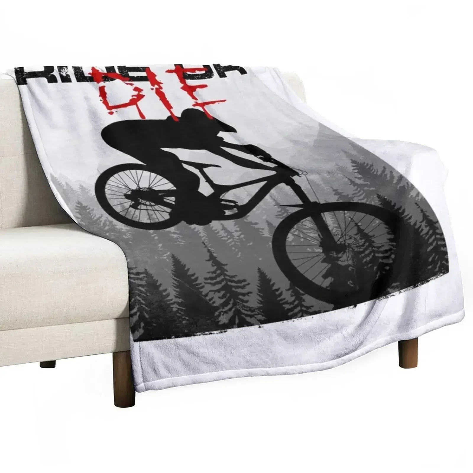 ride or die Throw Blanket Stuffeds christmas decoration Soft Plush Plaid sofa bed Bed covers Comforter Blankets