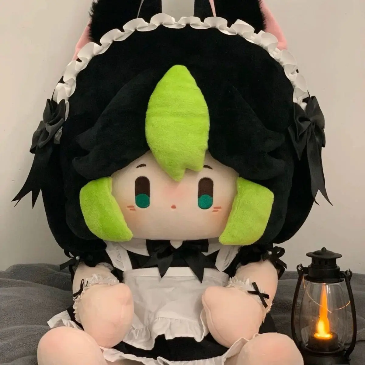 40cm Anime Genshin Impact Tighnari Plush Dress Up Cotton Doll Cosplay Clothes Throw Pillow Plushie Ears Xmas Gift Toys for Kids