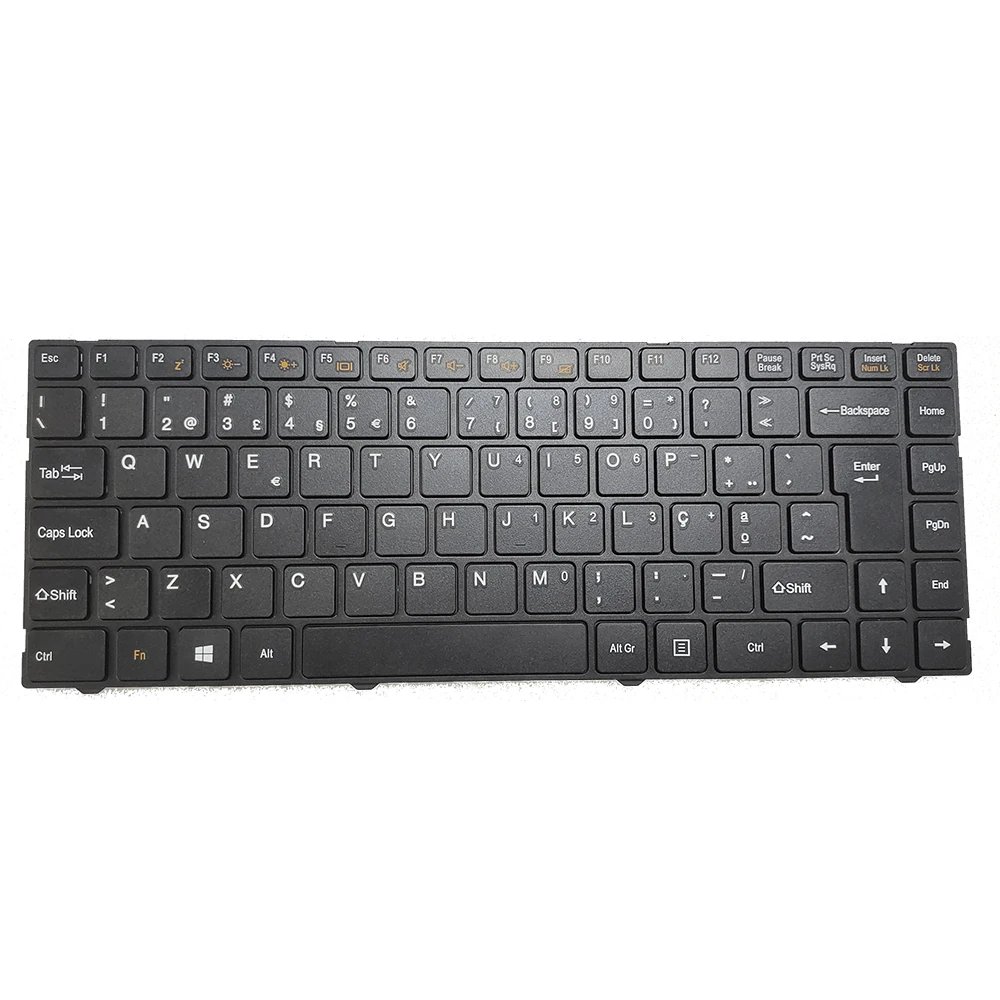 Laptop Spanish SP/Portuguese PO/German GR keyboard For MEDION AKOYA E14410 MD63800 Black