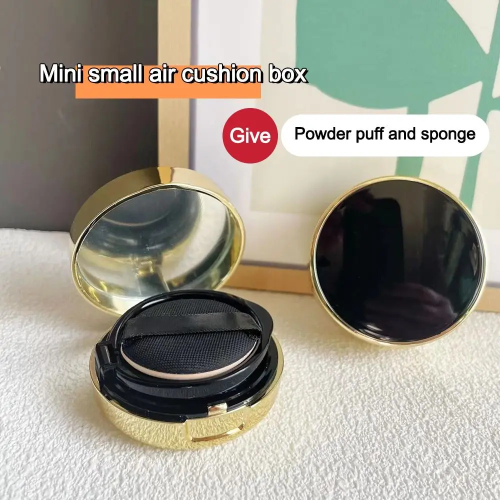 Portable DIY Box BB Cream Empty Case with Sponge Makeup Tools with Mirror Empty Puff Box Cosmetic Makeup Case Container