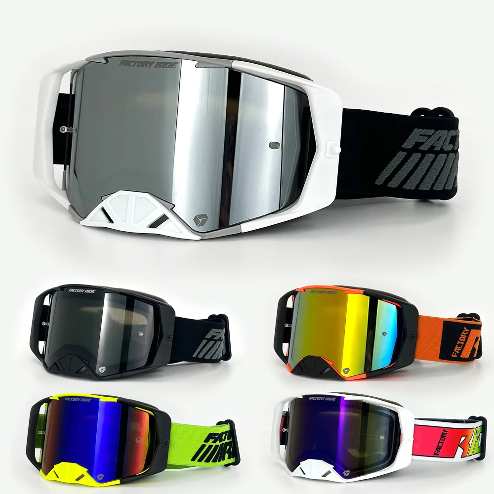 

Защитные очки для мотокросса UV400, ветрозащитные очки для мотоциклов, солнцезащитные очки для бездорожья, очки для гонок на квадроциклах и горных велосипедах, унисекс