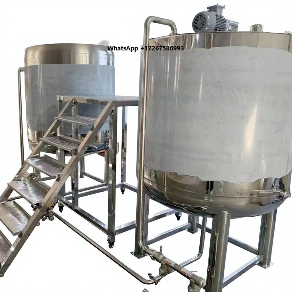 500-1000L Liquids/Powders/ Pastes Like Syrup/Resin  Industrial Homogenizer Mixing Tank with Circulation