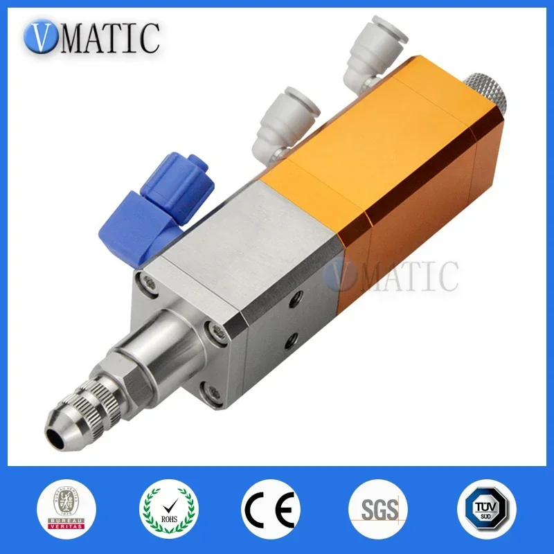 High Quality Air Operated Double Acting Precision Suck Back Epoxy Silicone Resin Glue Dispensing Valve