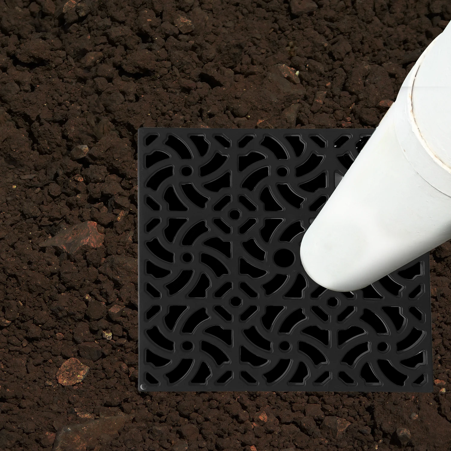 SNDAS SDS-1205 Flexible Flat Gutter Downspout Extension Catch Basin Drainage Set 3-Year Warranty Modern Design for Outdoor Use