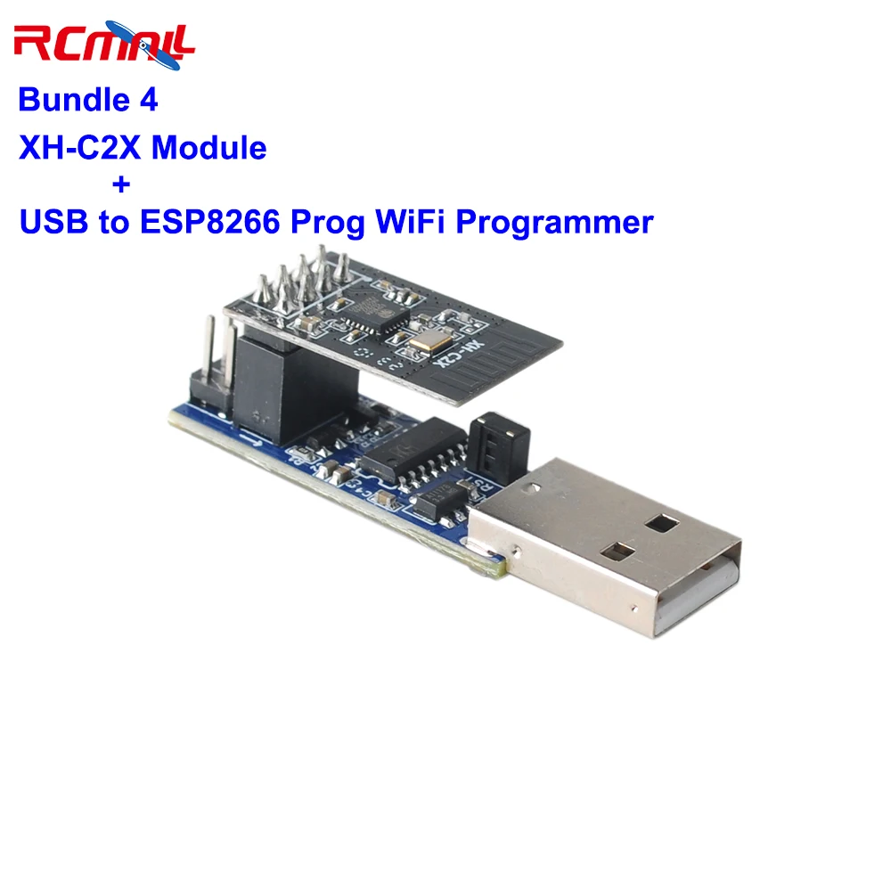 XH-C2X ESP8684H4 WiFi BT Module 4MB Flash con ESP8266 ESP-01 Breakout Board Breadboard Adapter Burning Fixture sostituire ESP-01S