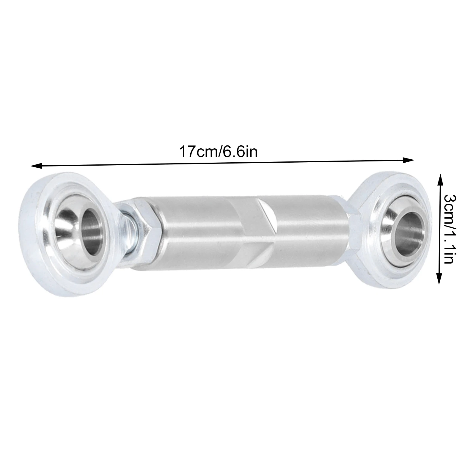 2 1/2in قضيب شد قابل للتعديل من الفولاذ المقاوم للصدأ قوس المولد مناسب لمحرك SBC BBC 350 454