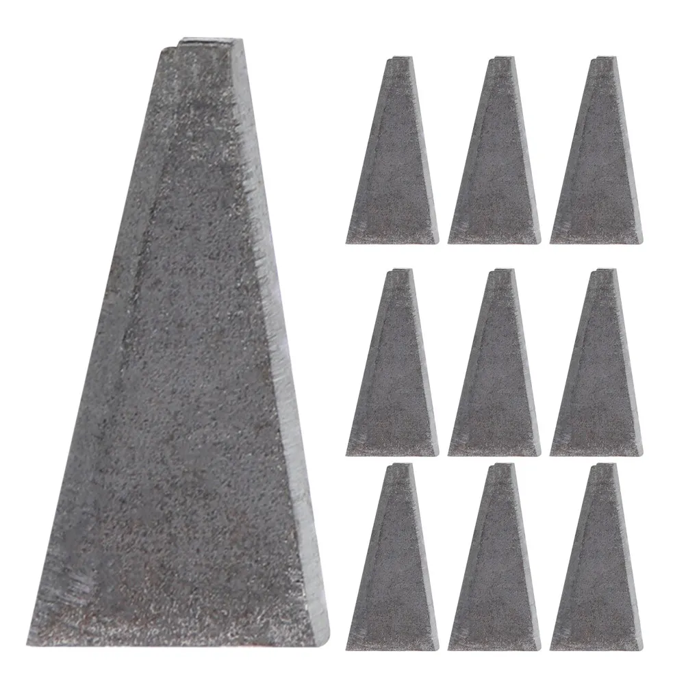 20Pcs Triangle Steel Wedge for Hammer Axe Handle Reinforcement Heavy Duty High Carbon Steel Tool Fixing Hardware for Carpenters