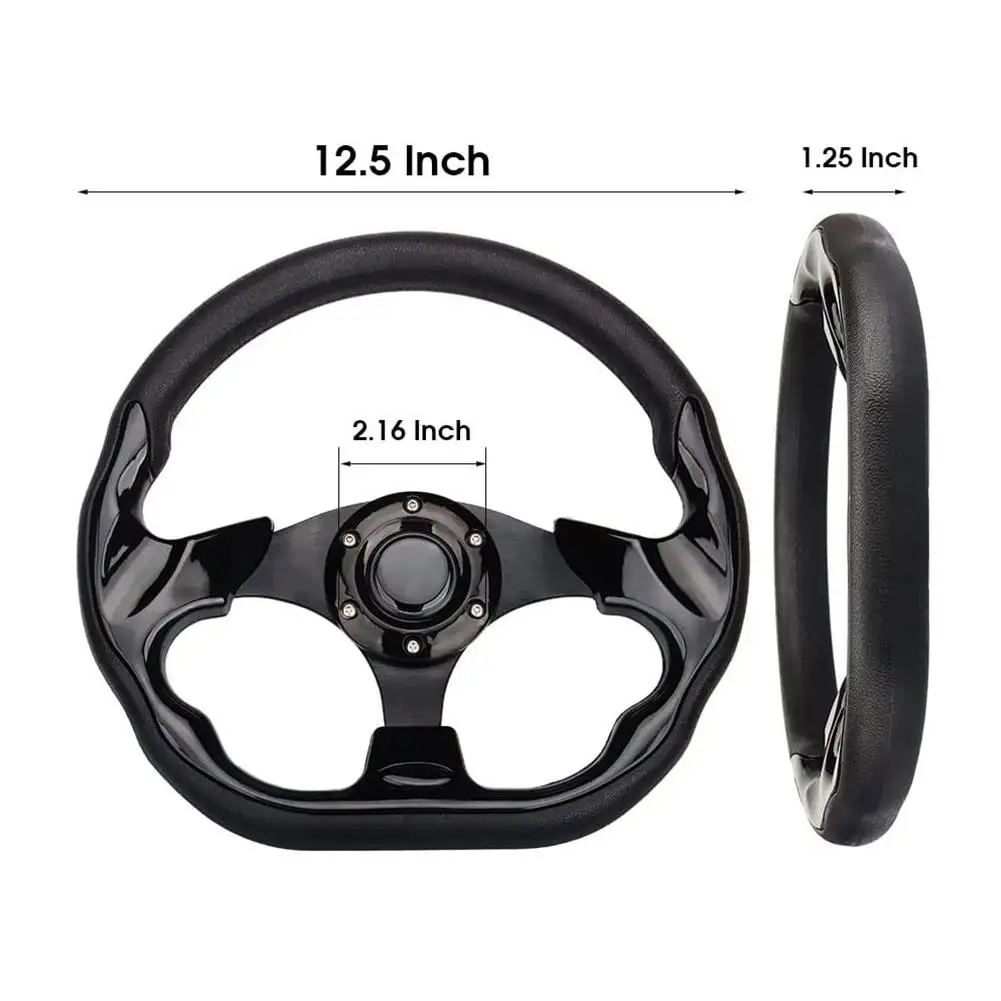 Car Steering Wheel Replacement Anti-corrosion 13 Inch Racing Modified Steering Wheel Universal Accessories Dropshipping