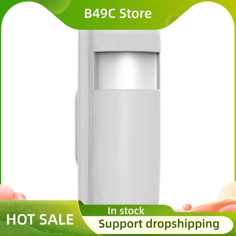 B49C نظام الأمن إنذار الحركة 433MHZ PIR الاستشعار اللاسلكي الاتصال مع إنذار المضيف بطارية تعمل إنذار المنزل