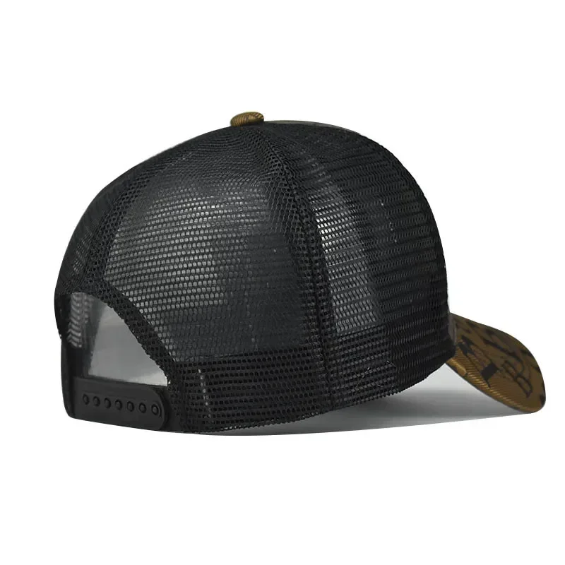 Fashion Designer Mesh Breathable Ponytail Rebound Hat Outdoor Casual Sun Protection Shade Cap Branded Baseball Cap 4
