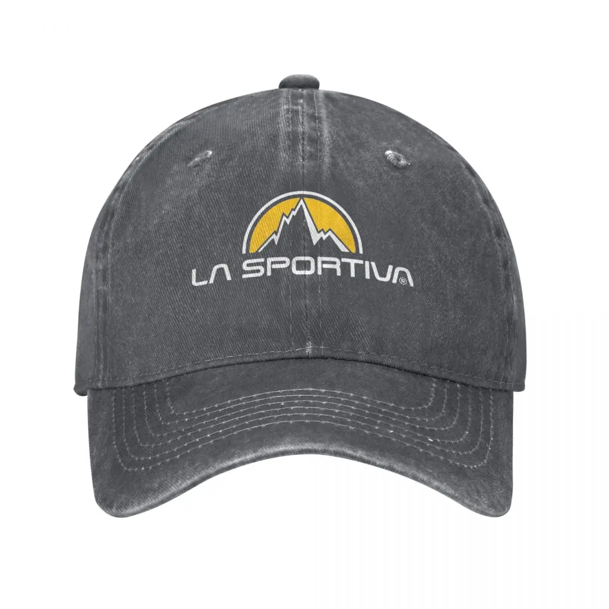 La Sportiva Climbing Logo Unisex Baseball Cap Hiking Distressed Denim Hats Cap Vintage Outdoor Running Golf Adjustable Sun Cap