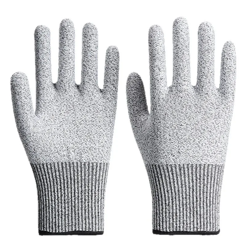 Level 5 Cut Resistant Gloves Wear Resistant Breathable Anti Cut Safety Protective Work Gloves for Kitchen Glass Metal Processing view 6