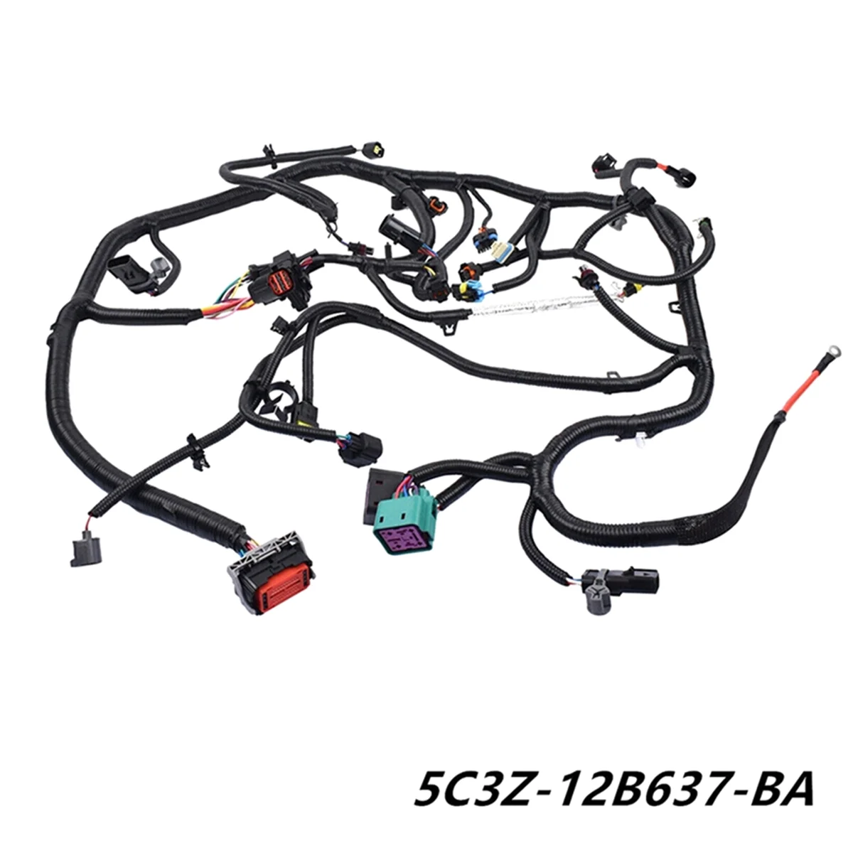 Diesel Engine Wiring Harness 5C3Z-12B637-BA for Ford Super Duty 6.0L Diesel Engine 2005-2007