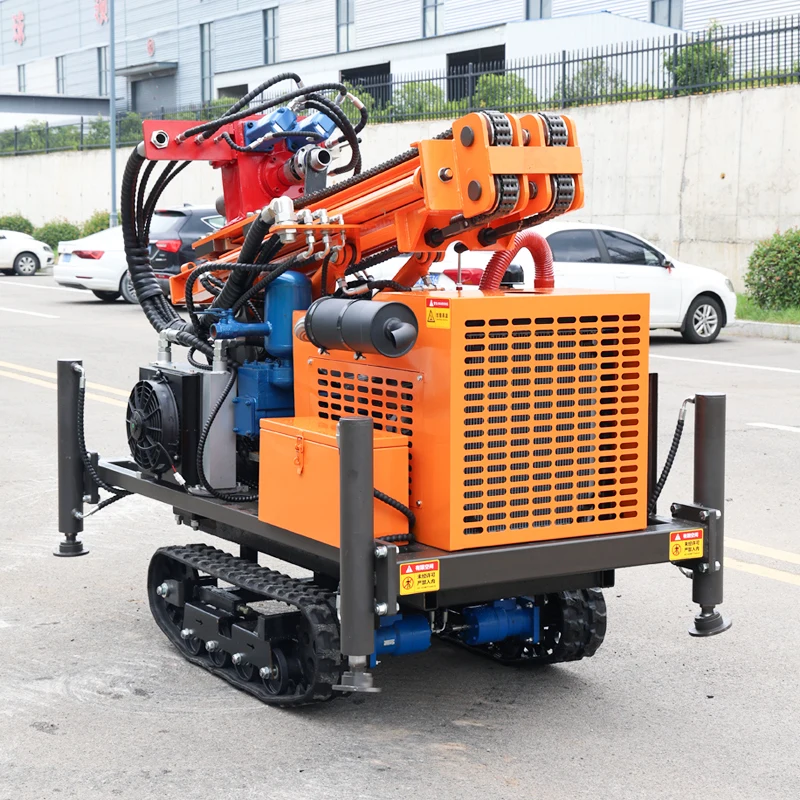 Customized Rotary Deep Water Well Rig 200M Crawler Diesel Hydraulic Quick Positioning Assist Deep Water Well Drilling Rig