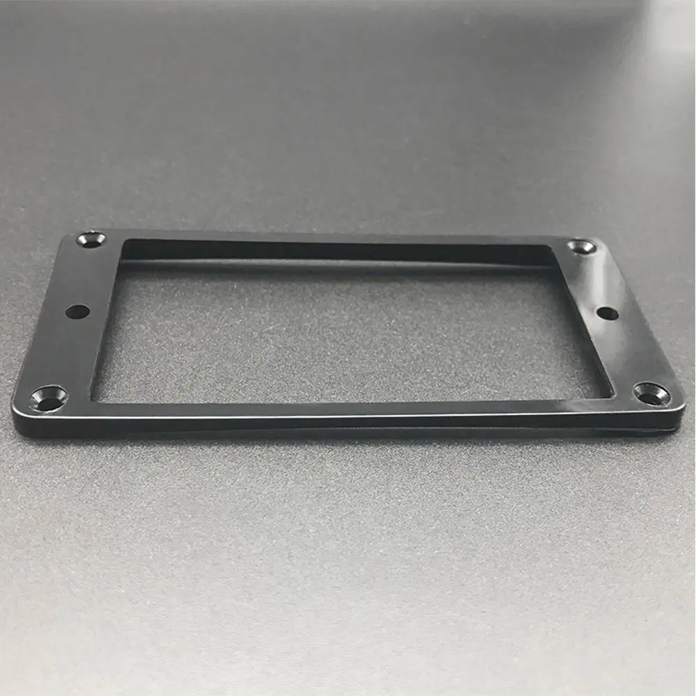 2Pcs Pickup Mounting Ring for LP Guitars Frame Set Replacement Pickups Cover Guitar Pickup for Humbucker Accessories Black White