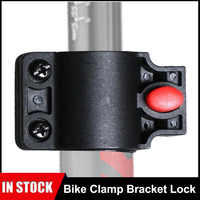 Cycle Lock Mount Holder Lock Mounting Bracket Holder Frame Mount U Lock Fixed Cycling Parts Lock Mounting Bracket Holder
