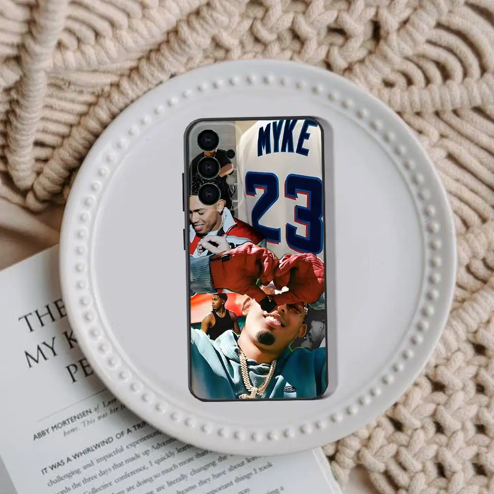 M-Myke T-Towers 2025 Phone Case For Samsung Galaxy A73,91,80,72,51,53,52,71,22,5G,Note,J7,8,9 Soft Black Cover