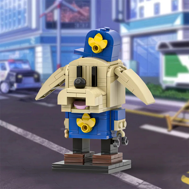 

Классический фильм собака человек Brickheadz модель строительные блоки анимированные каваи анимация анимация фигурка дизайн игрушки куклы подарки