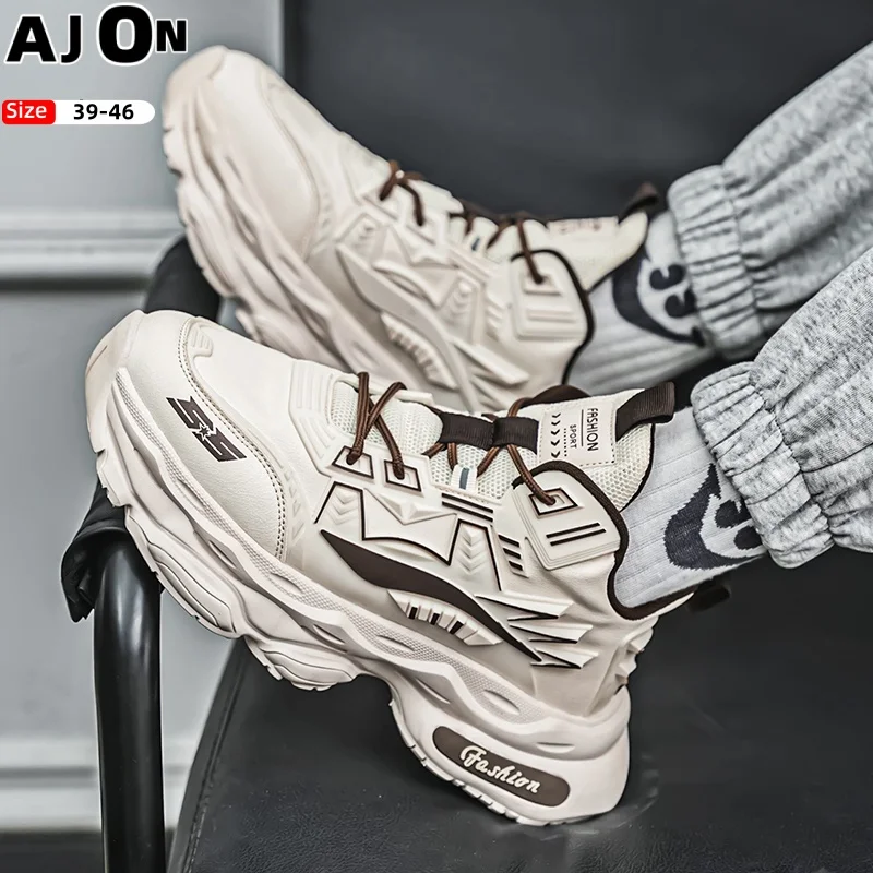 

Dad shoes men's shoes breathable in summer 2025 new mesh increased leisure sports shoes men