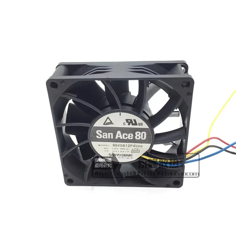 

Original Sanyo 9GV0812P4J06 80 * 80 * 25MM 12V 0.47A 8CM 4-wire PWM chassis server Cooling fan