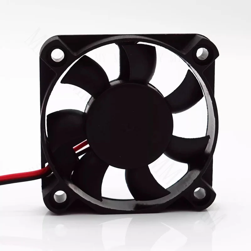 TT  ADDA AD0512HB-G76 5010 DC12V 0.15A 2-Wire Dual Ball Ball Mute Cooling Fan