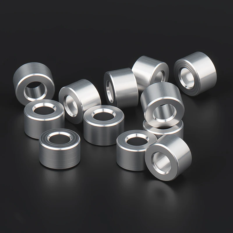 Deemount 4-20PCS M5 Bicycle Bottle Cage Spacer Aluminum Alloy Riser Screw Washer Bolts Lightweight for MTB Road Bike DIY Parts