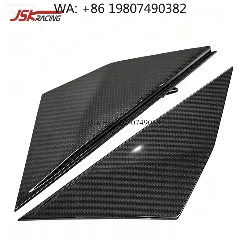 Wmwmnu Dry Carbon Fiber Window Corner Triangle Trims for 2021-2024 Artura Exterior Decoration Accessories Styling