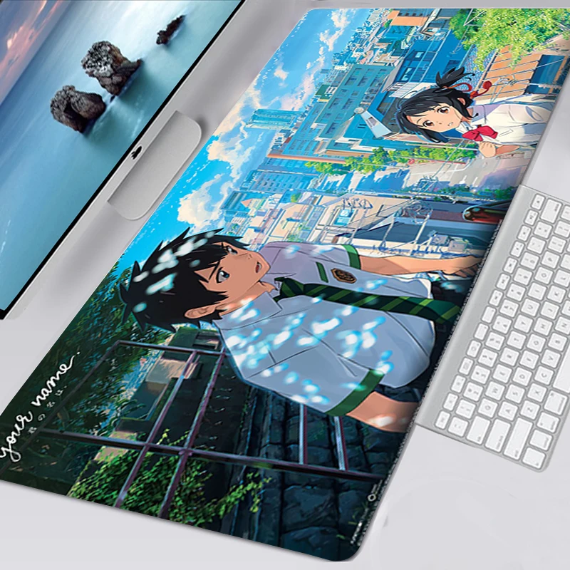 

Cute Kawaii Your Name Mousepad Gaming Accessories Non-slip Mouse Pad Anime Mausepad Keyboard Alfombrilla Raton Tapis De Souris