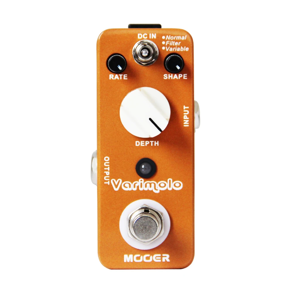 

Mooer MTR2 Varimolo Digital Tremolo Effects Pedal With Three Different Vibrato Modes Normal/Filter/Variable Guitar Parts