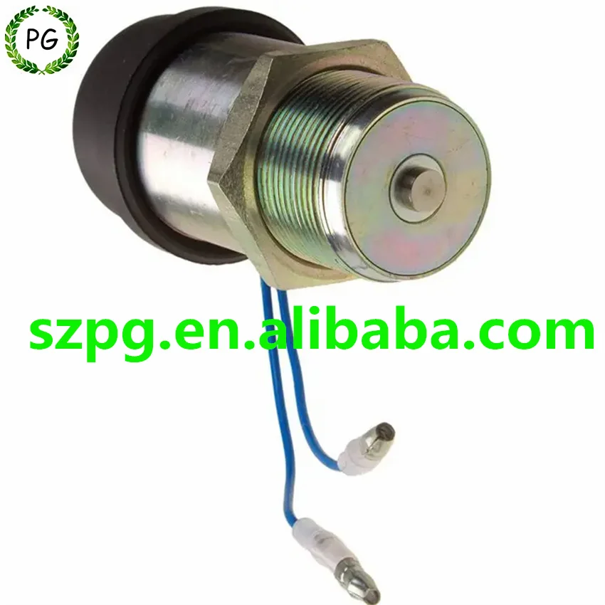 195-8411 1958411 12V Fuel Shuoff Solenoid for Caterpillar 305CR 304CR 303CR 302.5C Mini Hydraulic Excavator K4N S3L2 S4L2 Engine