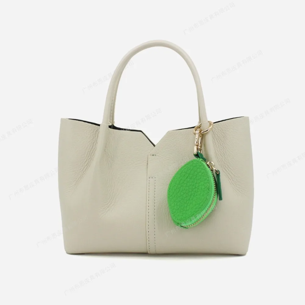 

Creative Cute Fruit Shape Coin Purse Zipper Coin Bag PU Leather Pendant Wallet Korean Style Fruit Keychain Outdoor