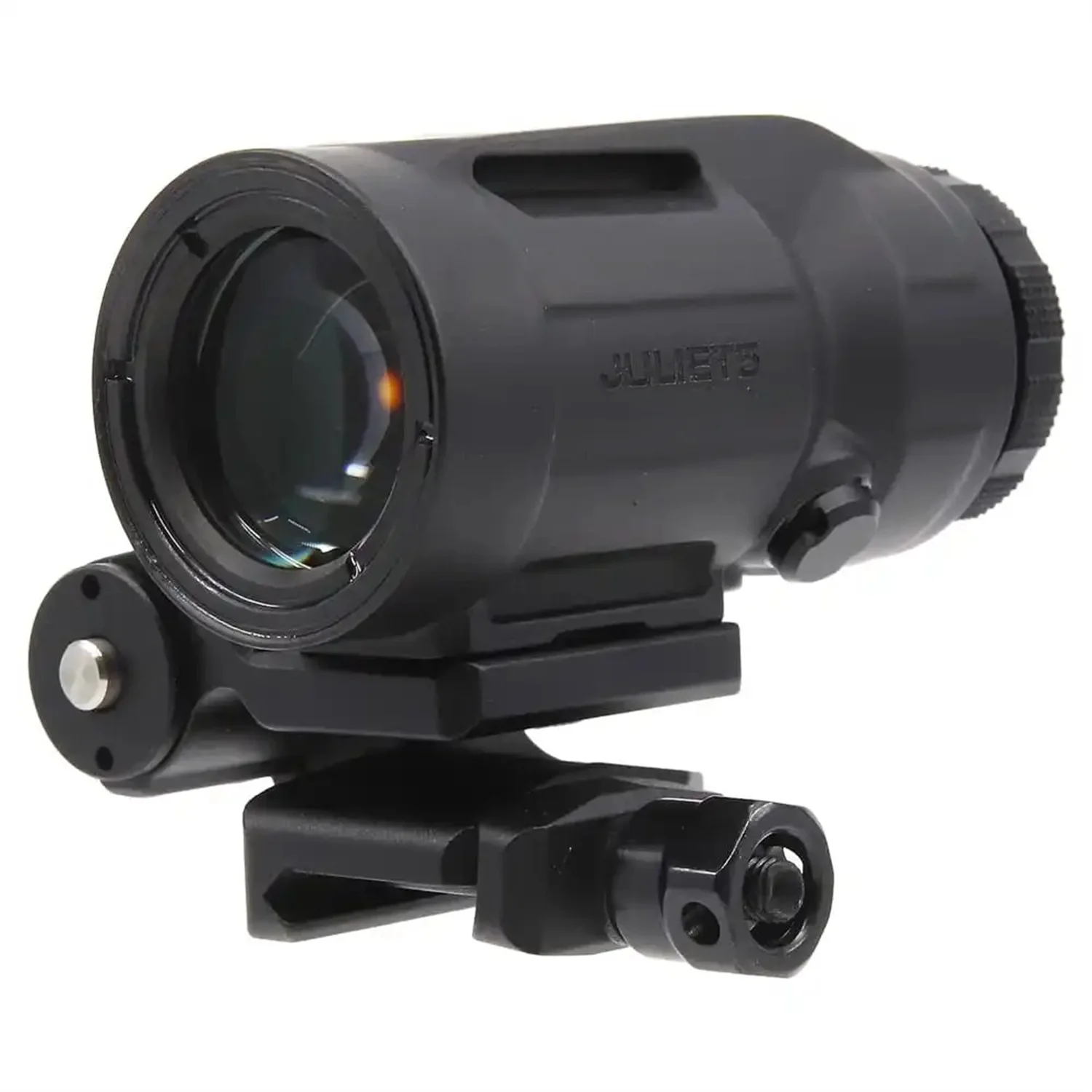 NEW JULIET5  5x24mm 5x Magnifier W/ QR Mount Rifle Scope  Red Dot Sight Spotting Scope for Rifle Hunting