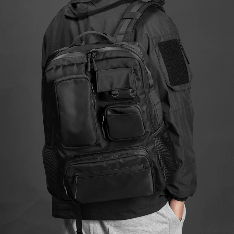 Youmian Travel Laptop Xo Large Capaci Водонепроницаемая легкая пригородная сумка Повседневная двойная сумка через плечо для мужчин An...