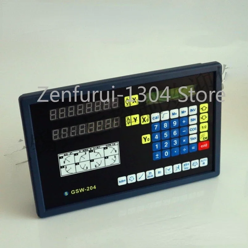 Digital Signal Display Instrument GSW-204 Nantong Jingding Planomiller Yuanshan 5-Axis Table GSW-2A/3a/2B/3B