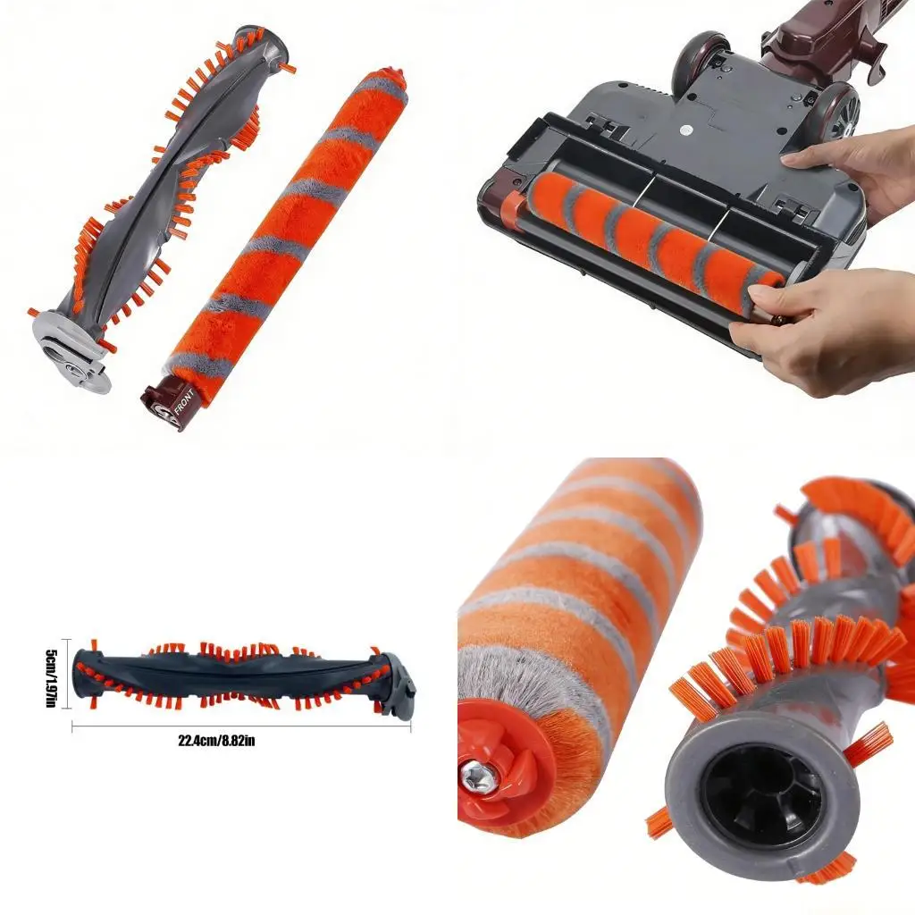 

D0AB Набор из 3 сменных щеточных валиков, обеспечивающих долговечность и экономию средств при уборке пылесосом