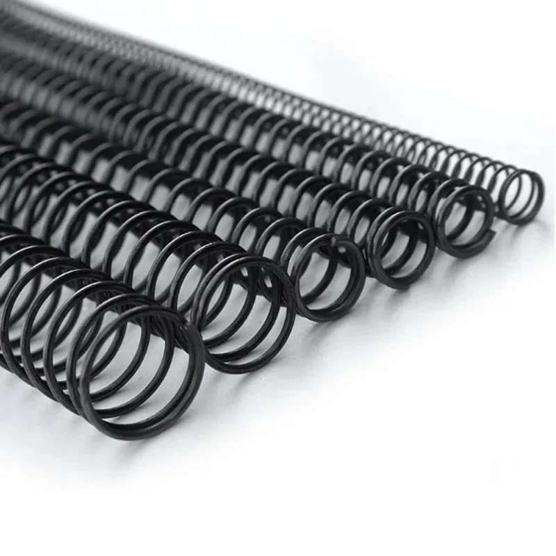 Length 305mm Black Steel Pressure Compression Spring Wire Diameter 0.3 0.4 0.5 0.6 0.7 0.8 1 1.5 1.8 2 2.5-- 6mm OD 3-60mm